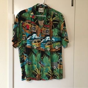 VTG Men’s Diamond Head Sportswear Hawaiian Classic Woody Cars surf board